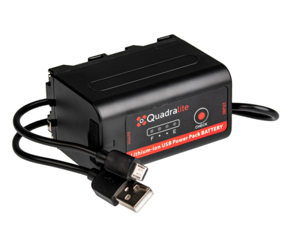 Akcesoria Foto Quadralite NP-F750Pro-USB